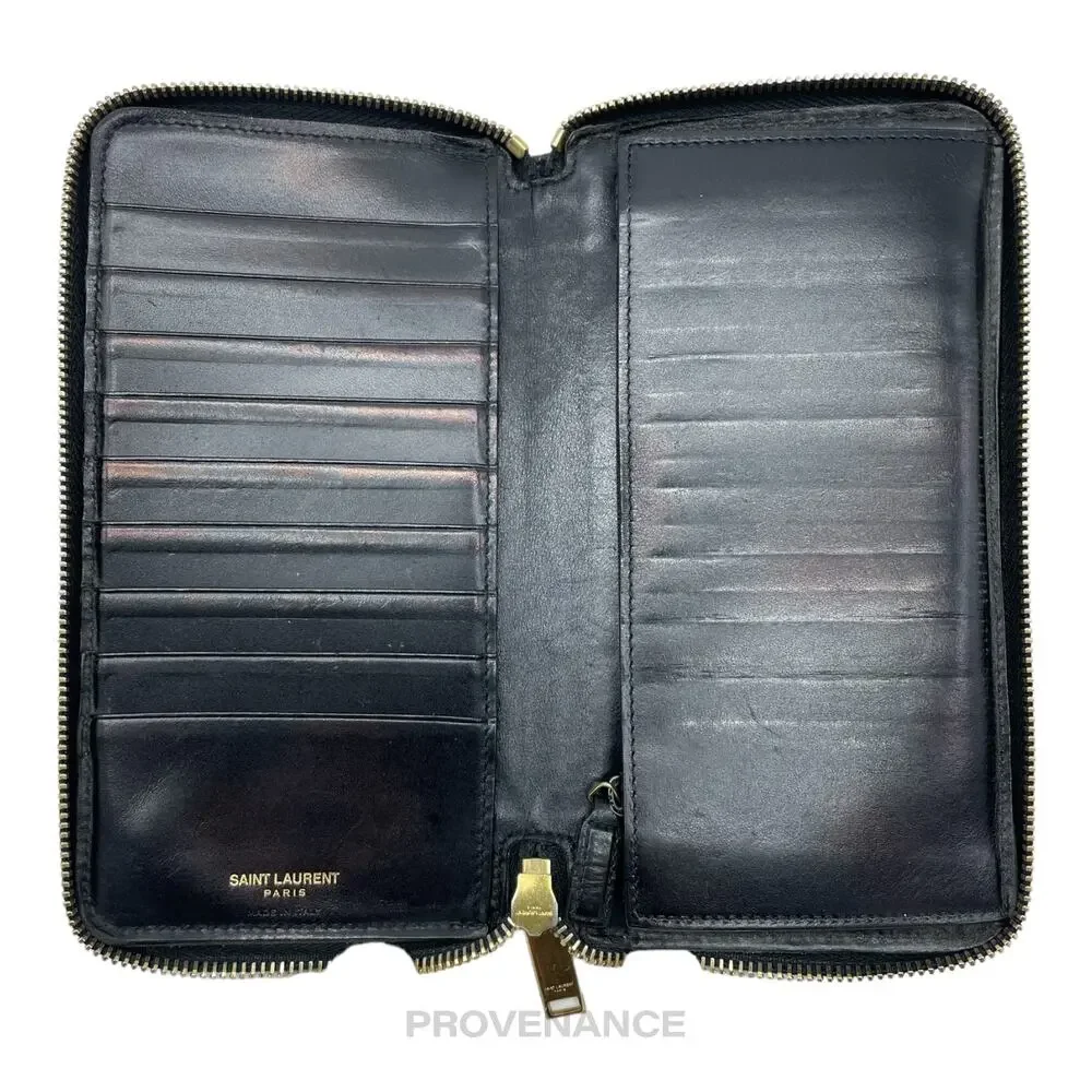 🔴 Saint Laurent Paris SLP Zip Long Wallet - Monogram - Picture 8 of 12